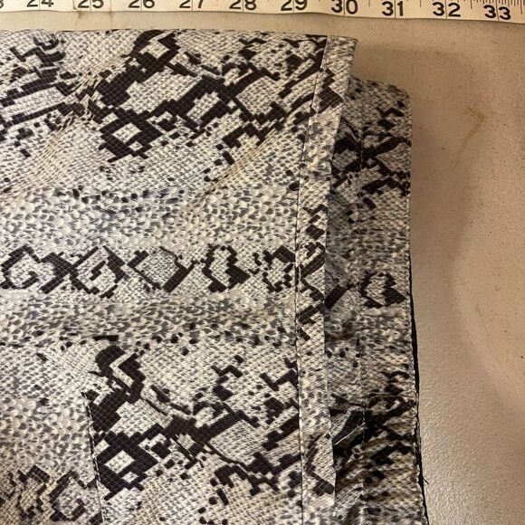 Cold As Ice Snakeprint Black White Snow Board Ski Pants Recco Small - Picture 11 of 14